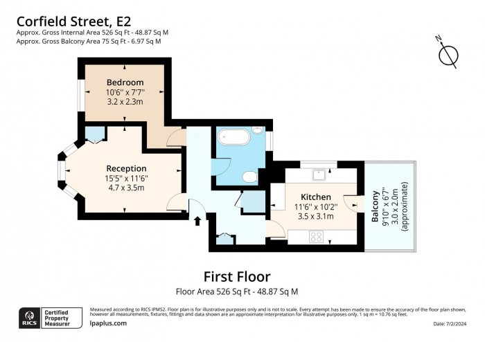 Floorplan for 281, E2