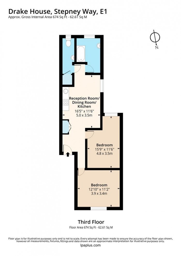 Floorplan for 17, E1