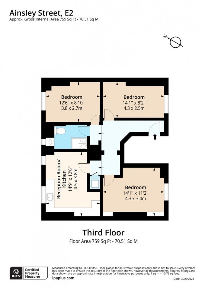 Floorplan for 25, E2