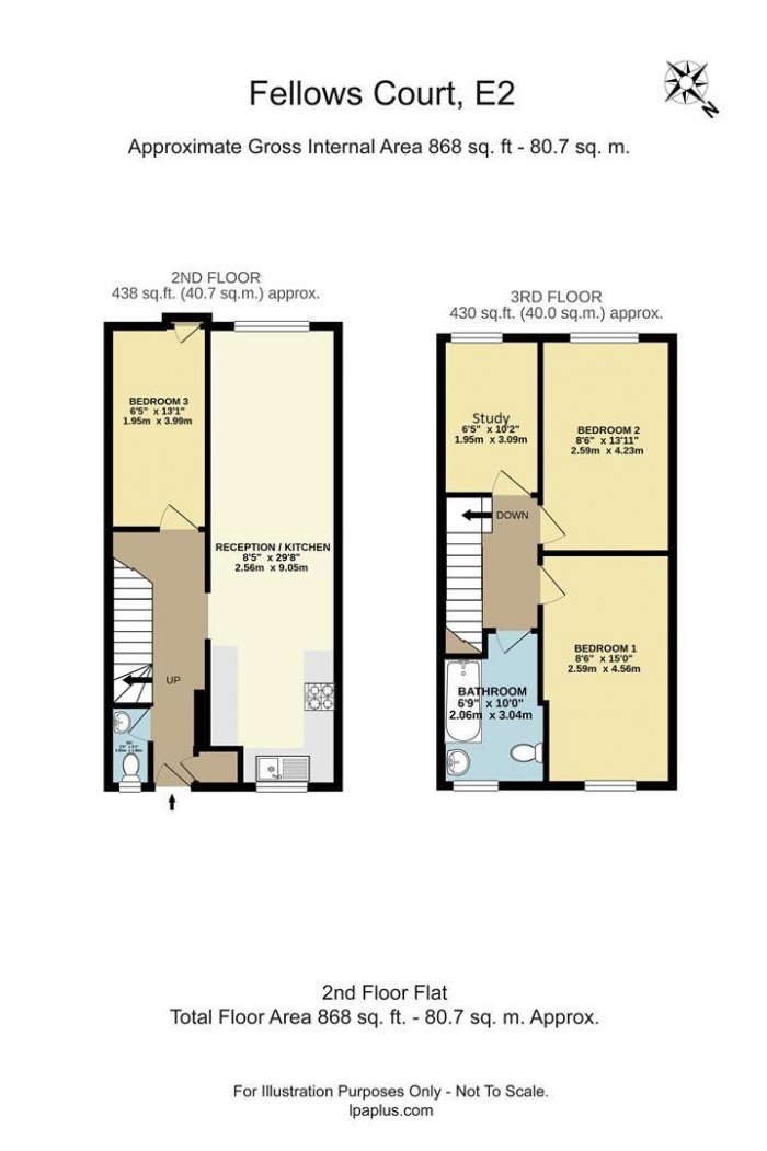 Floorplan for 224, E2