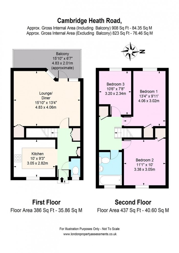 Floorplan for 90, E1