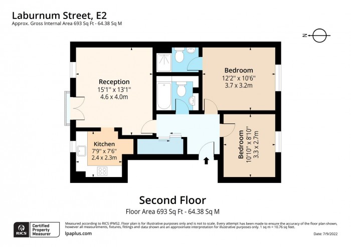 Floorplan for 65, E2