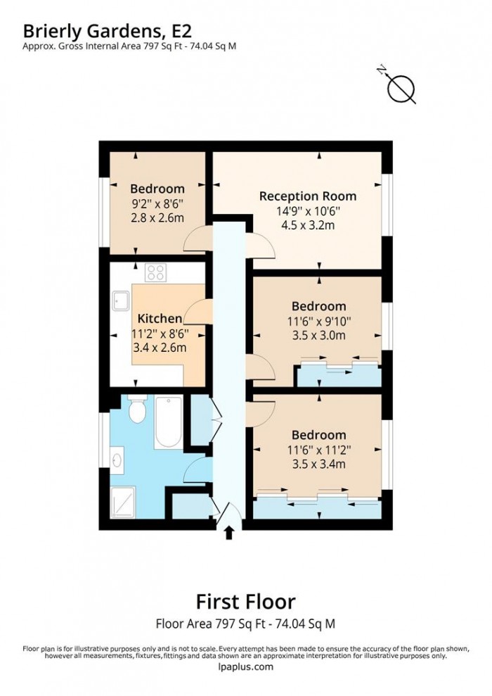 Floorplan for 59, E2