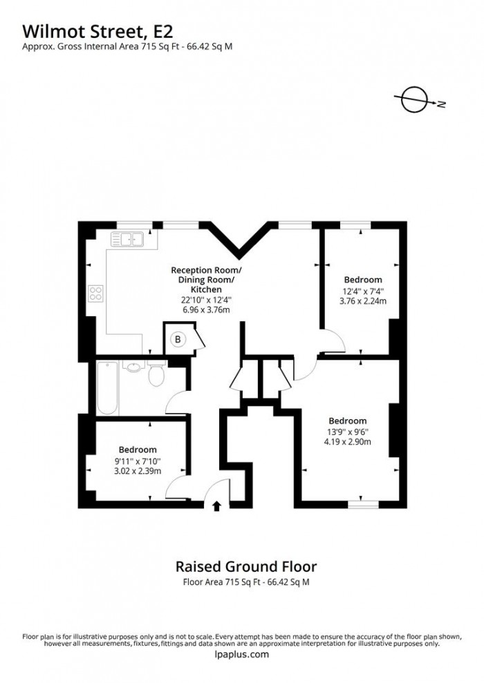 Floorplan for 147, E2