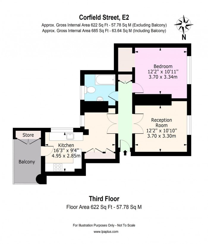 Floorplan for 292, E2