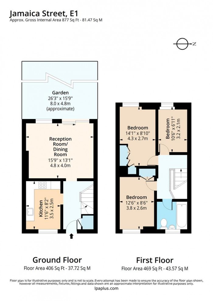 Floorplan for 333, E1