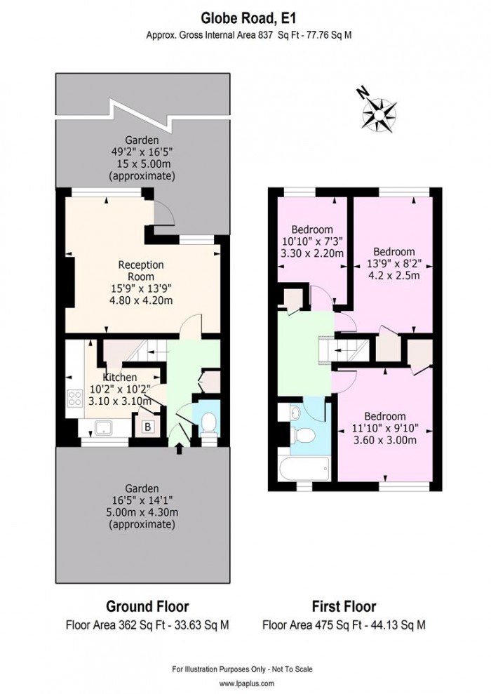 Floorplan for 17, E1