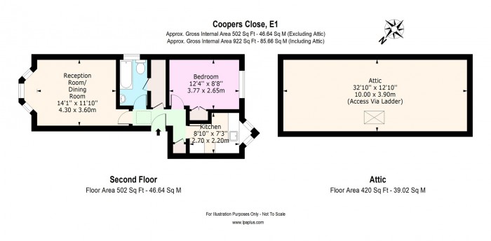 Floorplan for 67, E1